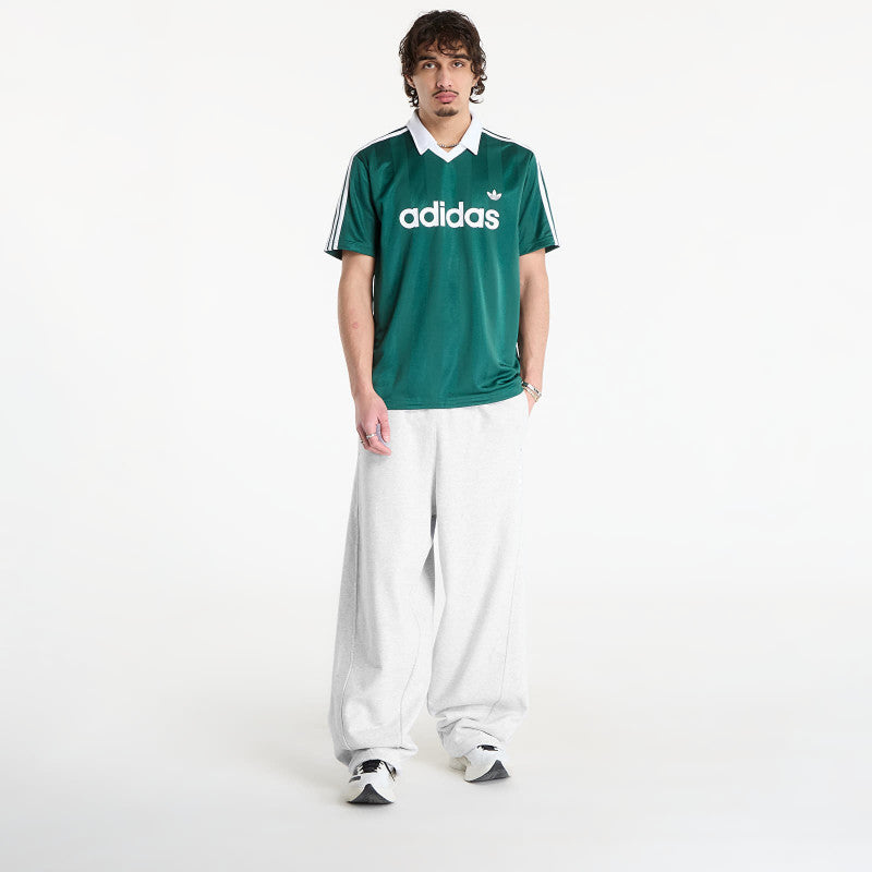 adidas Archive Collar Engineered Jersey Collegiate Green