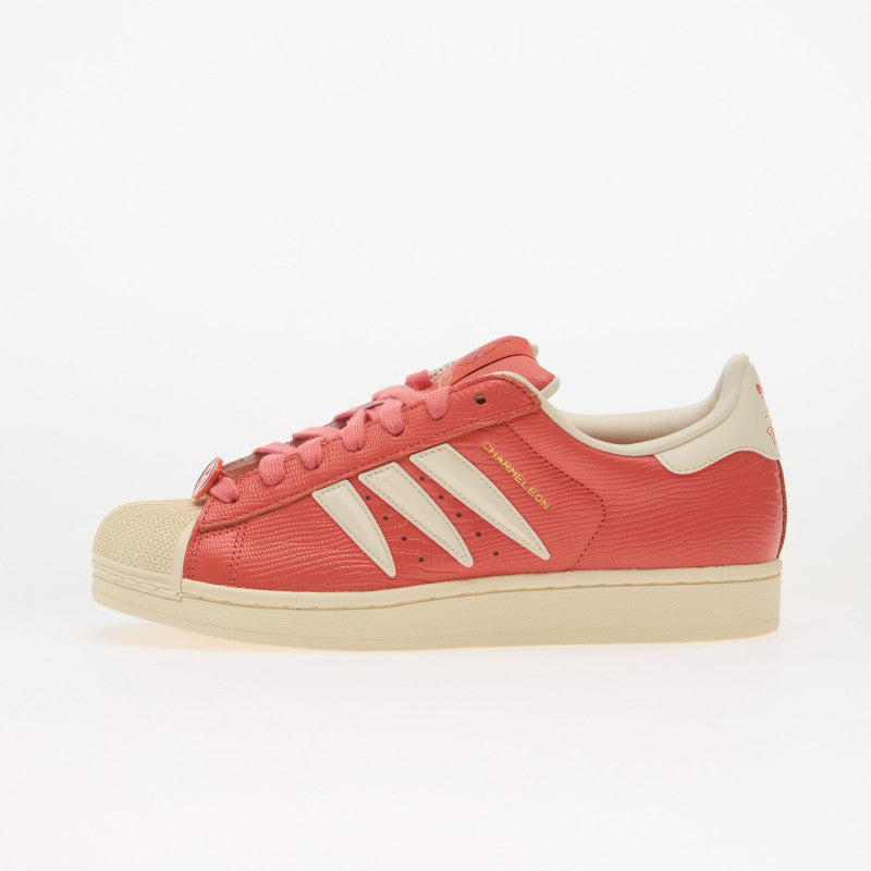 adidas x Pokemon Superstar II (Charmeleon) Preloved Scarlet/ Preloved Scarlet/ Cream White 44