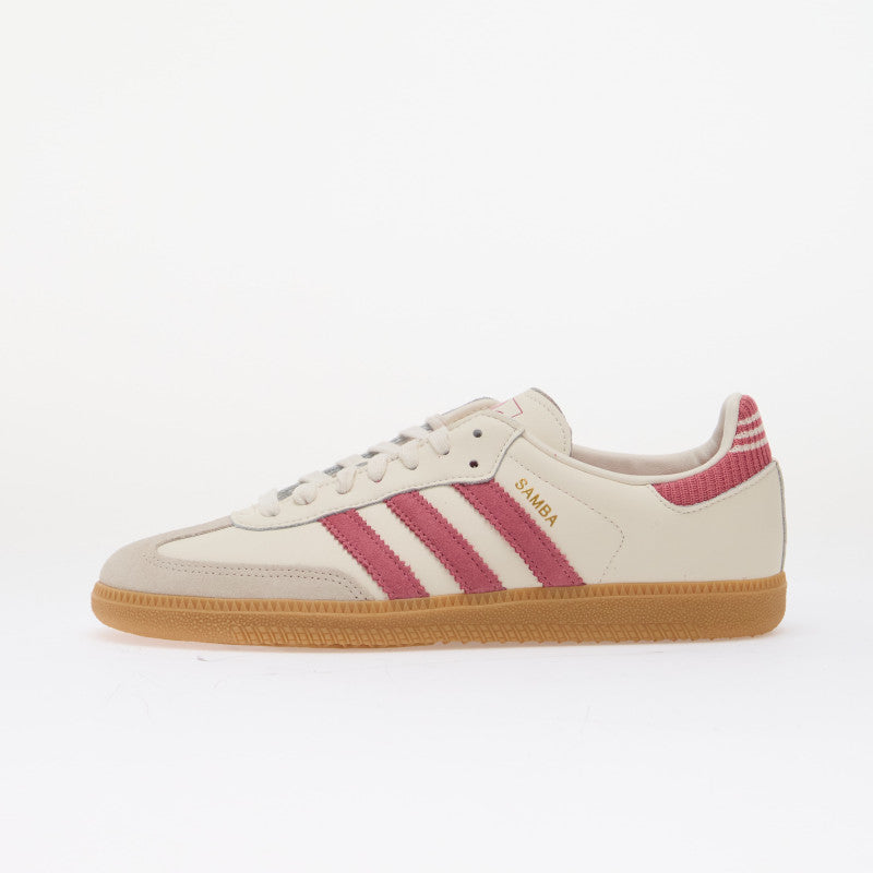 adidas Samba OG Kids Cloud White/ Dual Magenta/ Gum 3 36