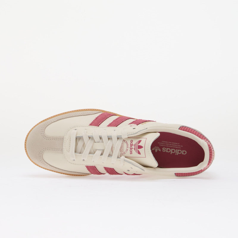 adidas Samba OG Kids Cloud White/ Dual Magenta/ Gum 3 36