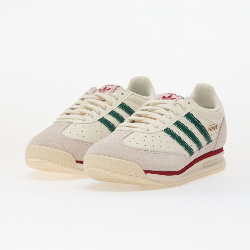 adidas SL 72 RS Off White/ Collegiate Green/ Crystal White