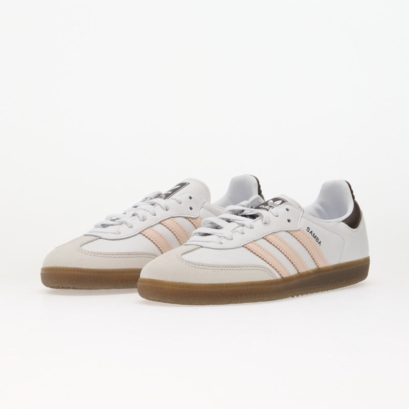 adidas Samba OG Ftwr White/ Wonder Quartz/ Brown
