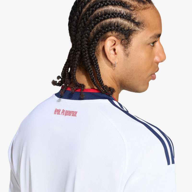 adidas Czechia FAČR Away Jersey White/ Team Navy Blue 2/ Team Power Red 2