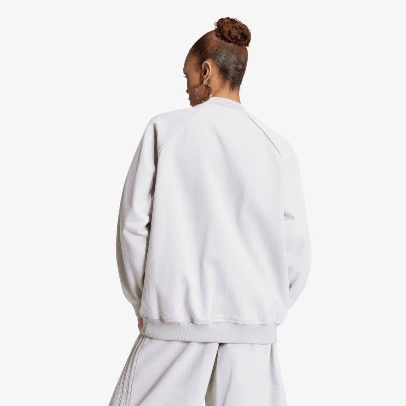 adidas SST Oversized Denim Tracktop Clear Grey Denim