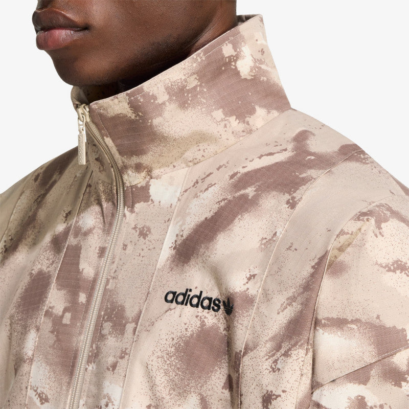 adidas Camo Cutline Track Top Khaki Three