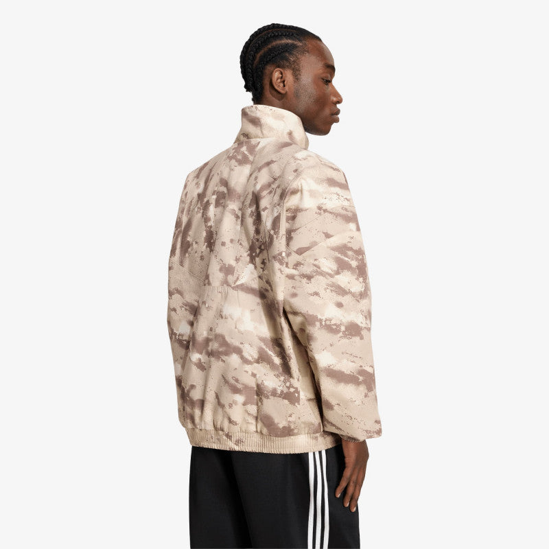 adidas Camo Cutline Track Top Khaki Three