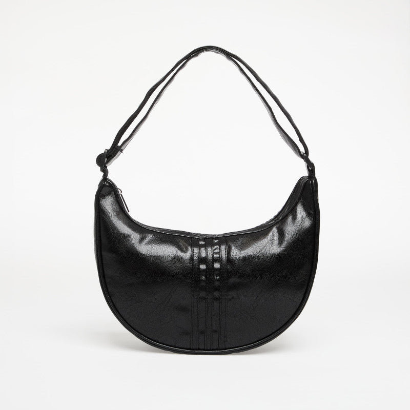adidas Adicolor Half Crescent Bag Metallic Pu Black
