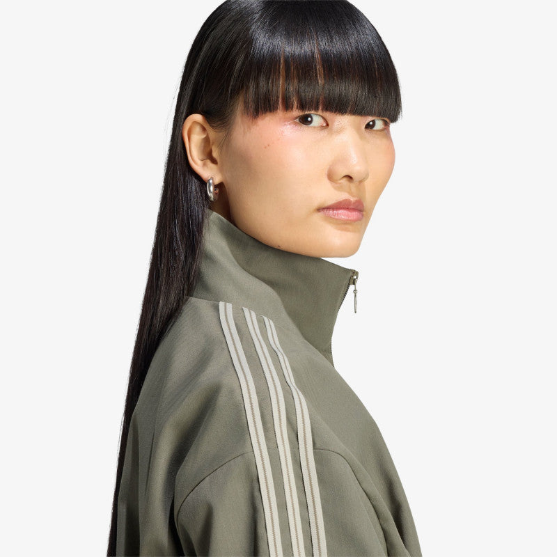adidas Firebird Track Top Branch/ Silver Pebble