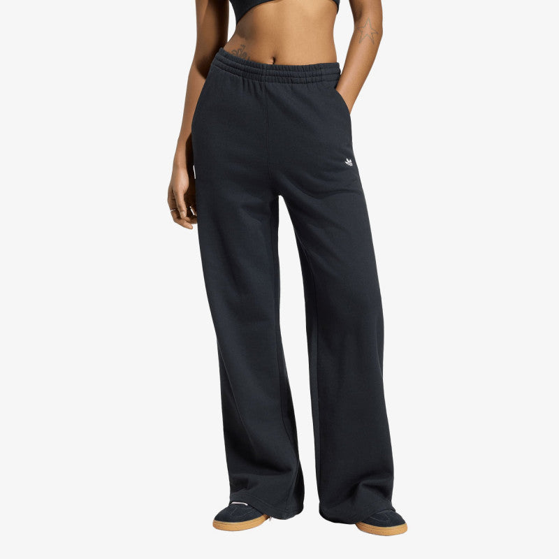 adidas Essentials Wide Leg French Terry Pants Black