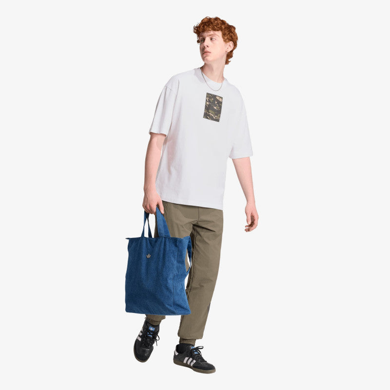 adidas Camo Tee Tongue Label White