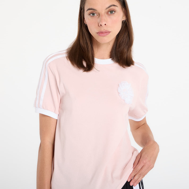 adidas Lace Branding Ss T-Shirt Sandy Pink