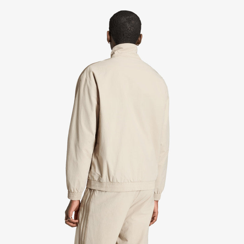 adidas Firebird Woven Track Top Khaki Three