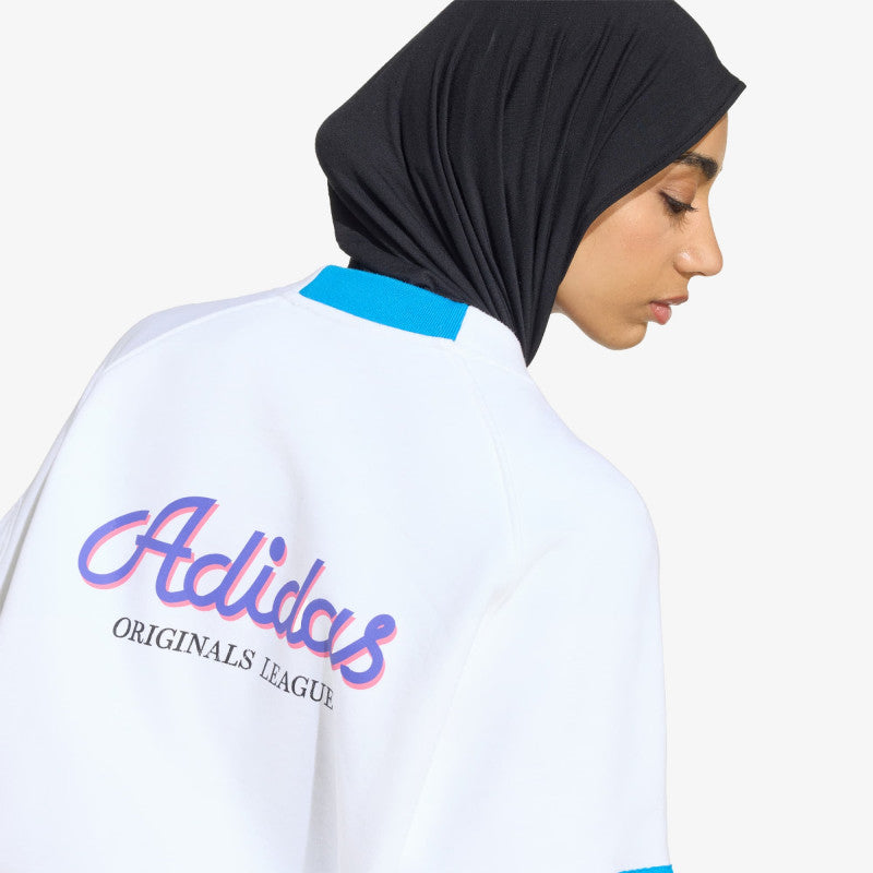 adidas Archive Sweater Baseball White/ Bright Blue