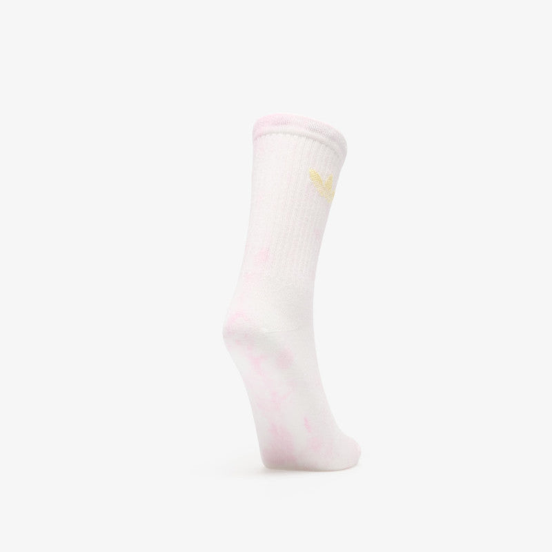 adidas Tie Dye Crew Socks 3-Pack Off White/ Wonder Beige/ Dark Brown
