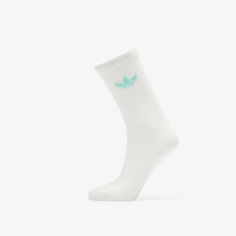 adidas Tie Dye Crew Socks 3-Pack Off White/ Wonder Beige/ Dark Brown