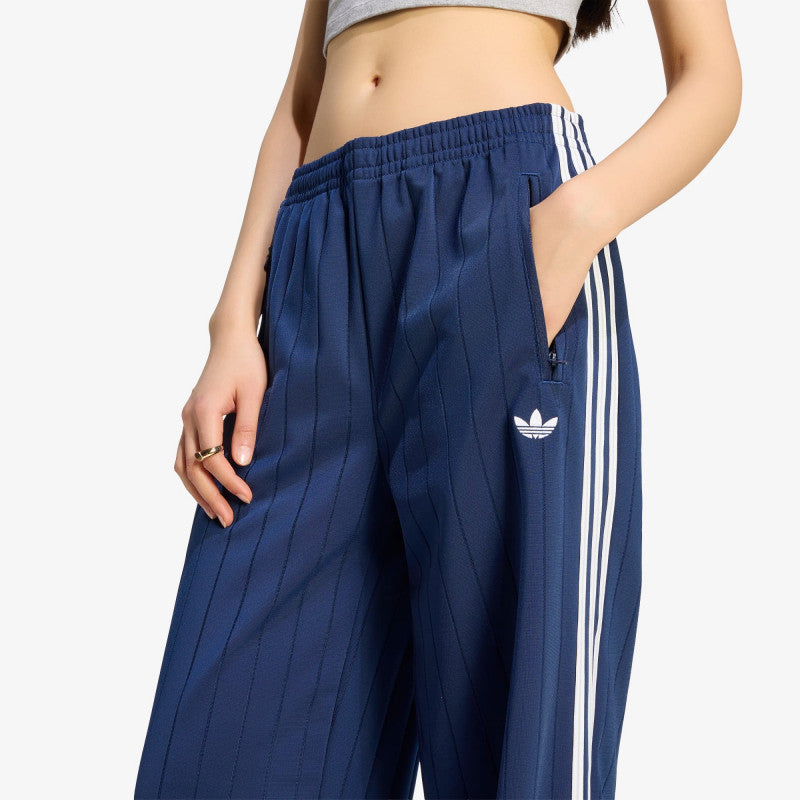 adidas Pinstripe Firebird Loose Trackpant Night Indigo/ White/ Grey Two