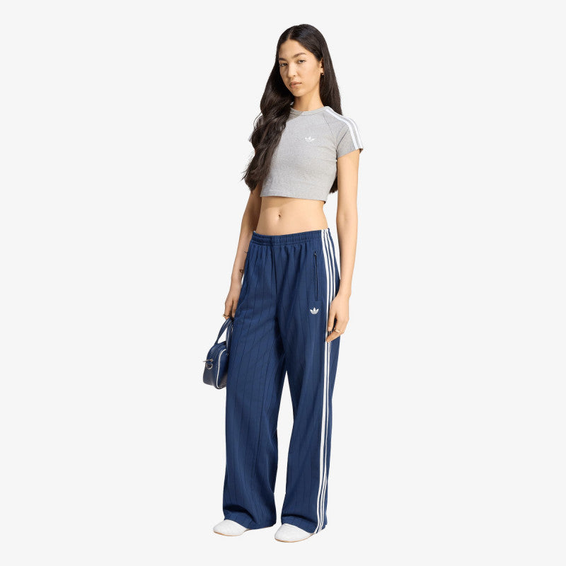 adidas Pinstripe Firebird Loose Trackpant Night Indigo/ White/ Grey Two