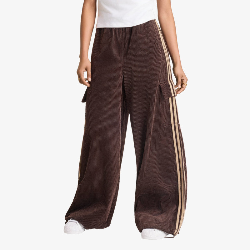 adidas Corduroy 3S Cargo Pants Aurora Coffee/ Khaki Six