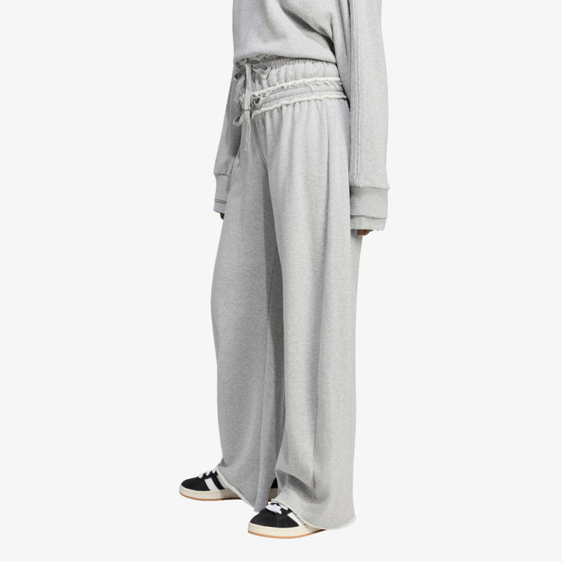 adidas SST Double Waisted Pant Medium Grey Heather
