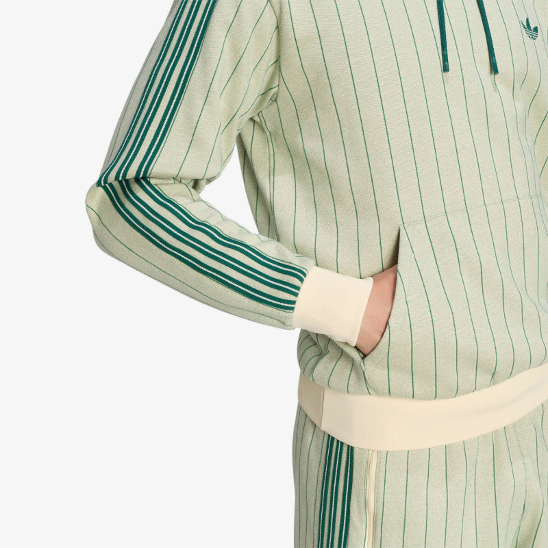 adidas Pinstripes Hoodie Warm Vanilla