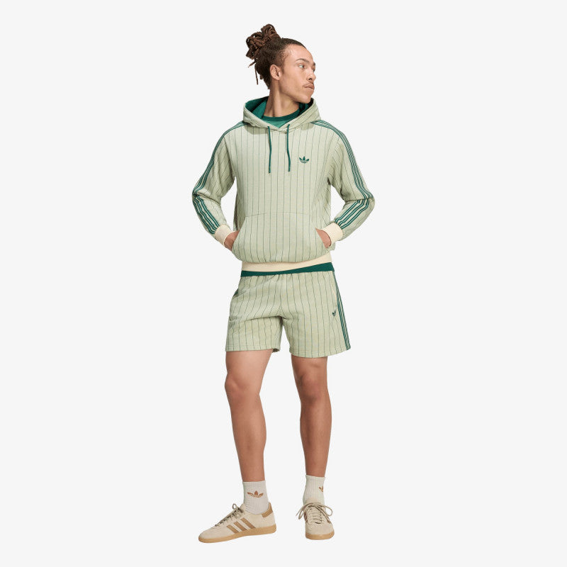 adidas Pinstripes Hoodie Warm Vanilla