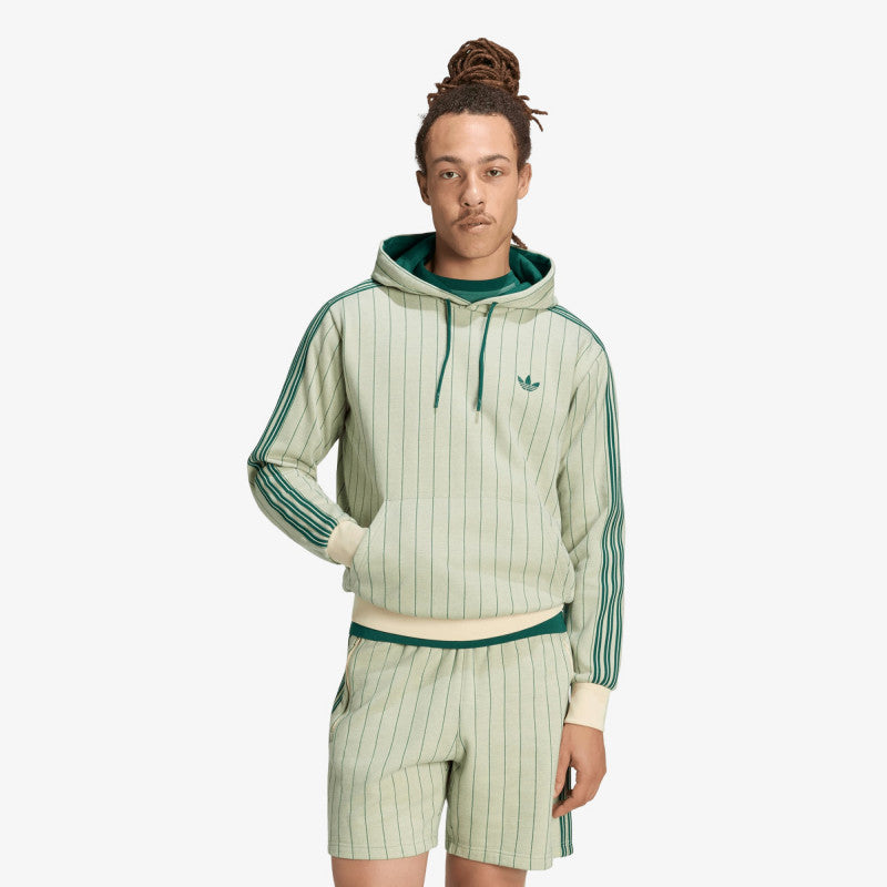 adidas Pinstripes Hoodie Warm Vanilla