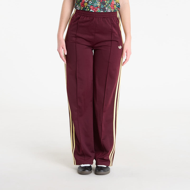 adidas Firebird Loose Track Tracksuit Bottoms Maroon