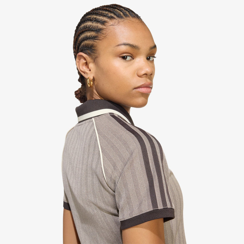 adidas Polo Shirt Light Brown