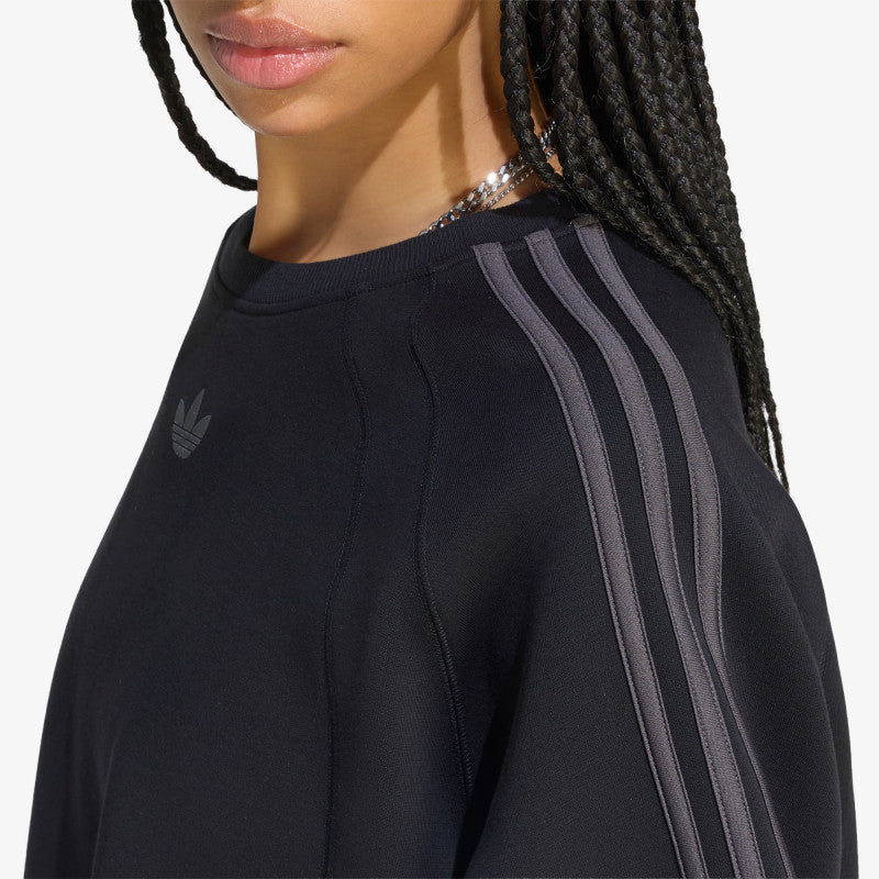 adidas SST 2.0 Boxy Cropped T-Shirt Black/ Utility Black