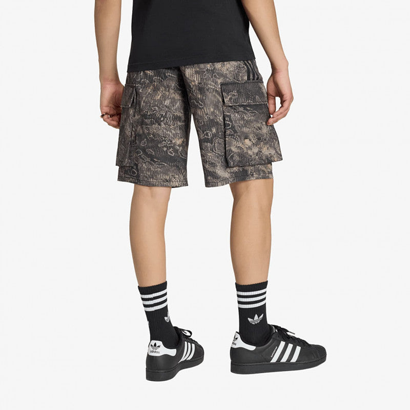 adidas Adilenium Season 5 Aop Cargo Shorts Chalk Pearl/ Wonder Taupe