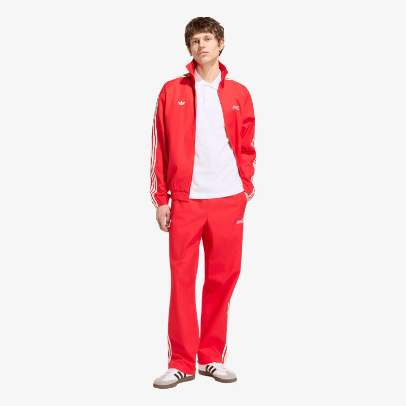 adidas x Coca Cola Classic Sport Firebird Track Jacket Vivid Red