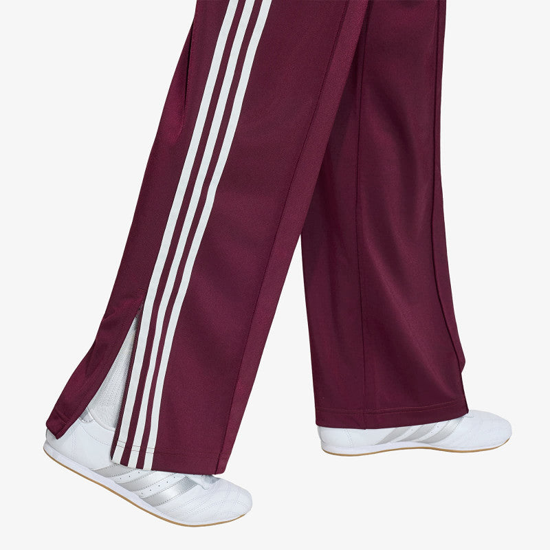 adidas Firebird Adicolor Loose Track Tracksuit Bottoms Maroon