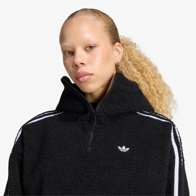 adidas Adiluna Season 2 x Jennie Fleece Hoodie Jacket Black