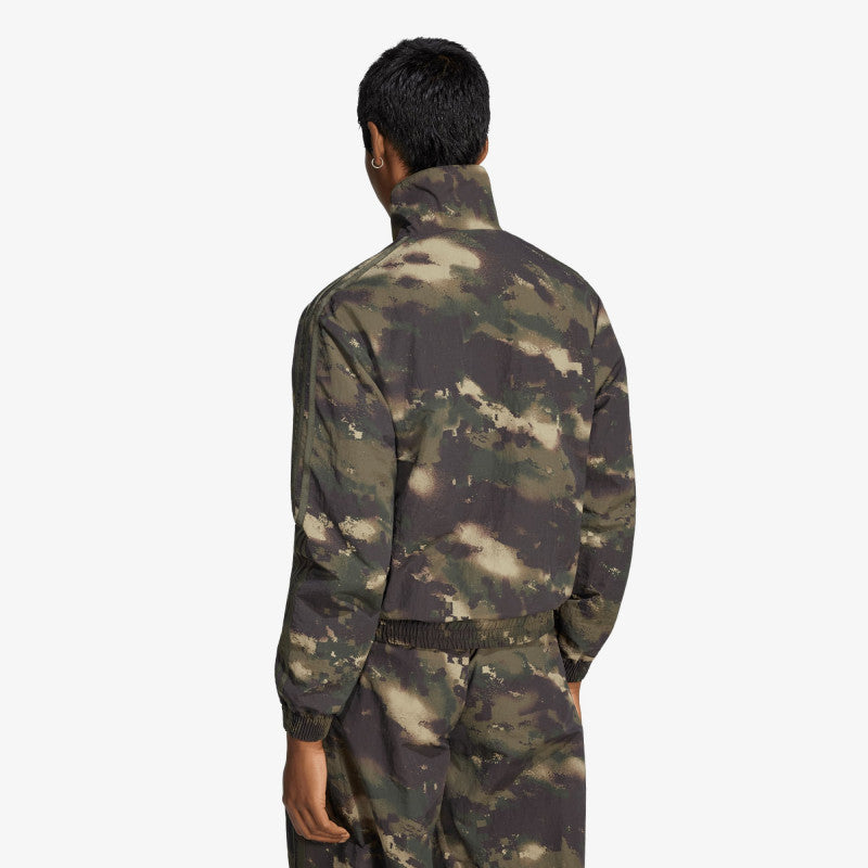Wiatrówka adidas Badigirl Camouflage Loose Track Top Night Cargo/ Aurora Coffee/ Olive Strata