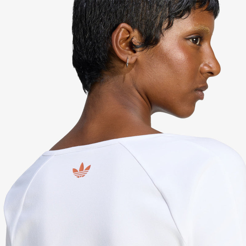adidas Graphic Slim T-Shirt White