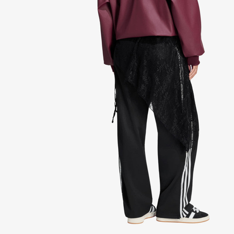 adidas 2In1 Firebird Loose Track Pants With Lace Skirt Black