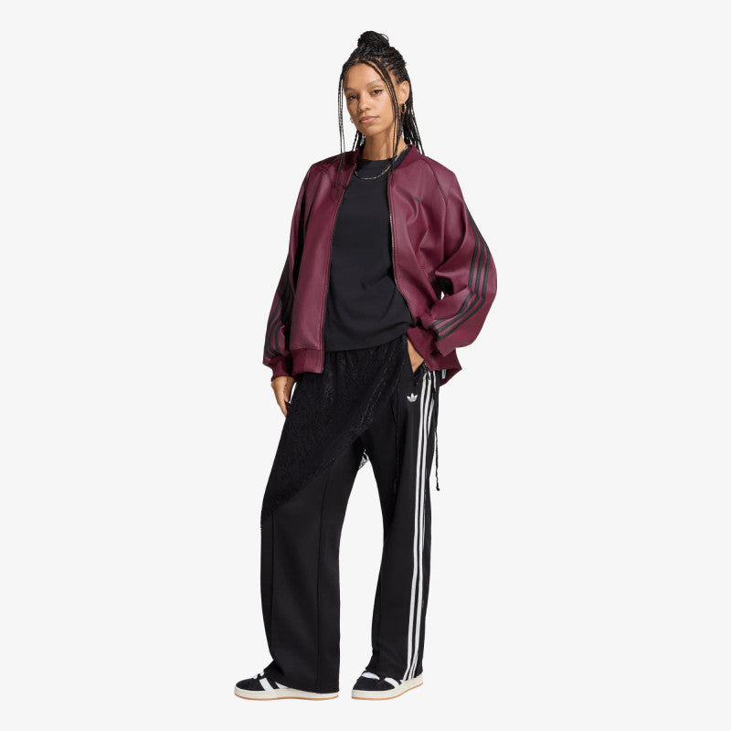 adidas 2In1 Firebird Loose Track Pants With Lace Skirt Black