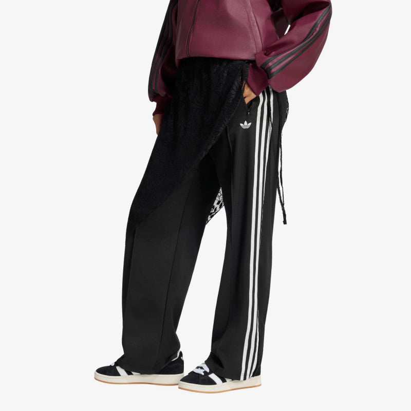 adidas 2In1 Firebird Loose Track Pants With Lace Skirt Black