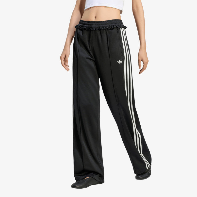 adidas Pleated Firebird Track Pants Black