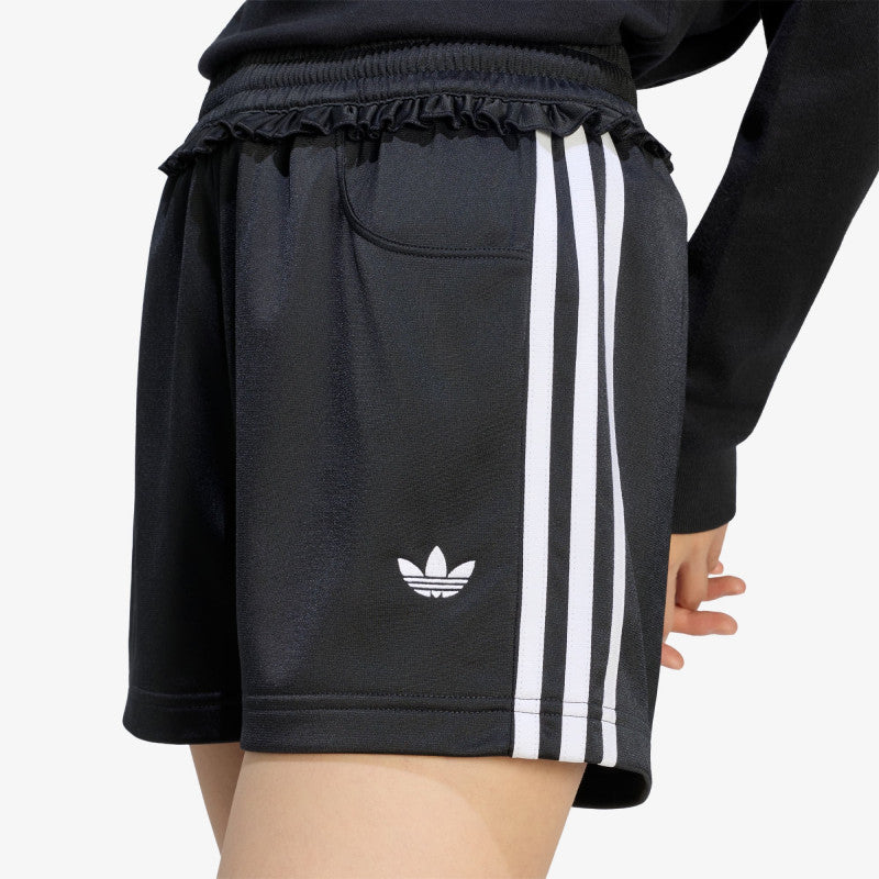 adidas Pleated Firebird Shorts Black