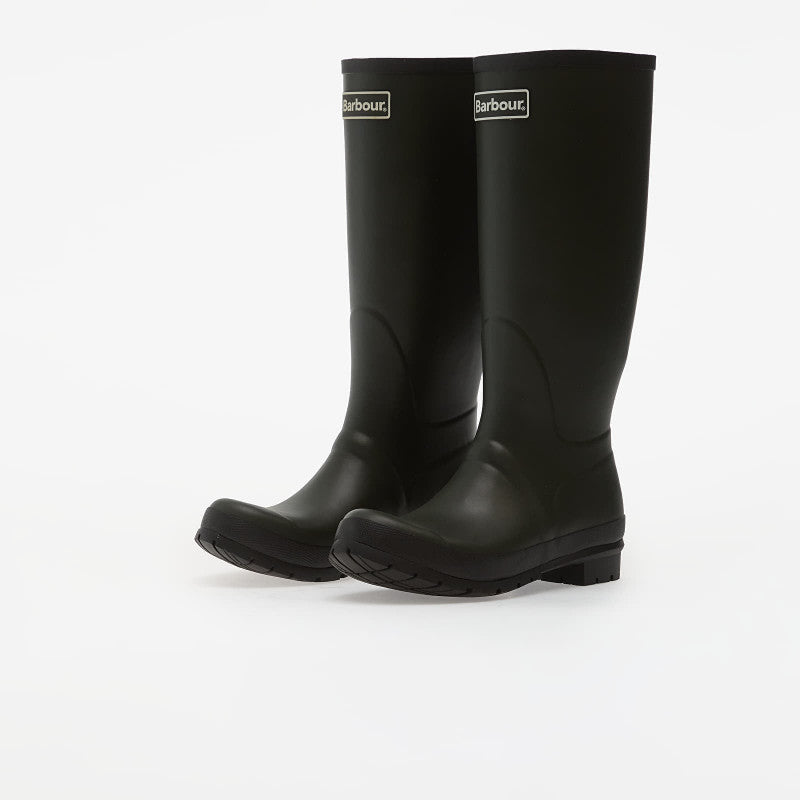 Barbour Abbey Wellington Boots Olive