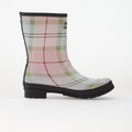Barbour Banbury Wellington Boots Cherry Blossom Tartan