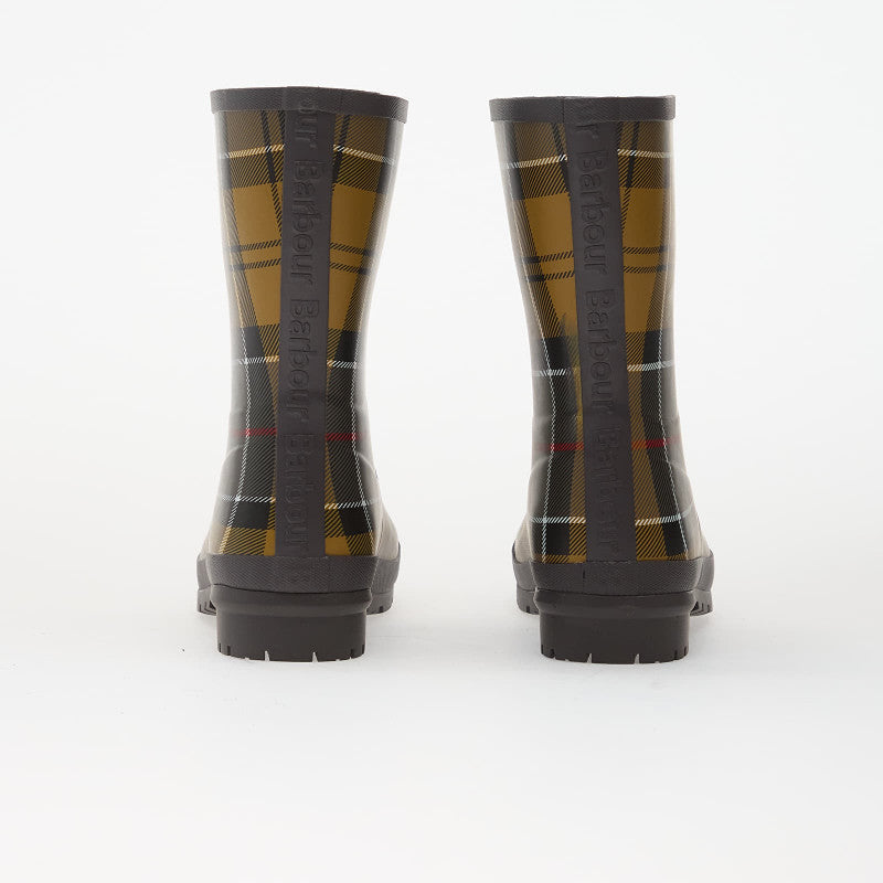 Barbour Banbury Wellington Boots Dress Tartan