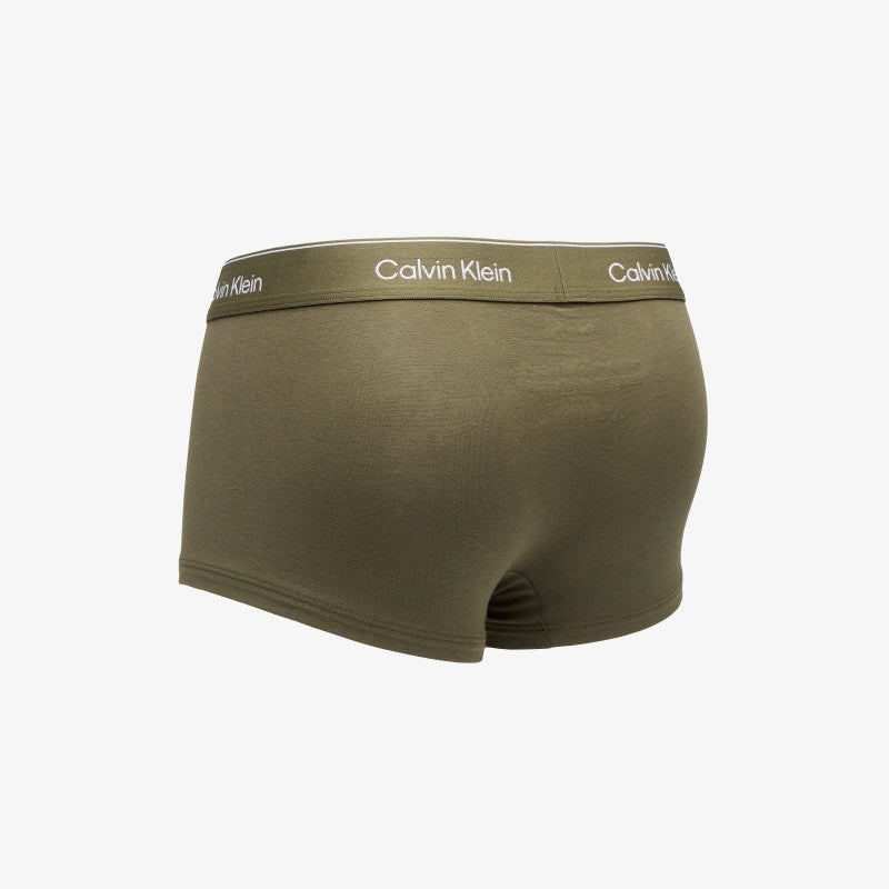 Bokserki Calvin Klein Low Rise Trunk 3-Pack Beige