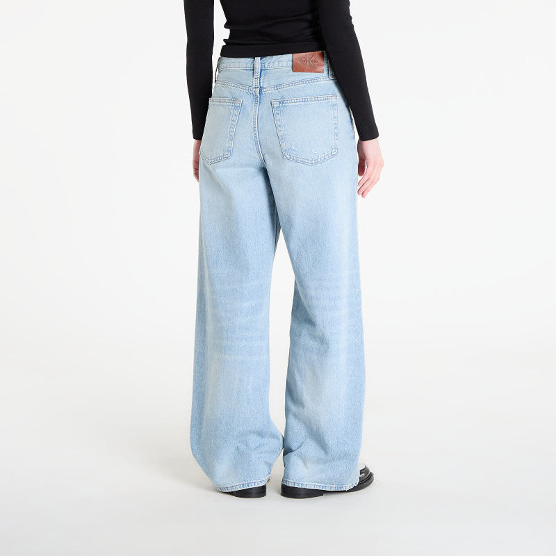 Jeansy Calvin Klein Jeans Low Rise Baggy Ramshead Blue