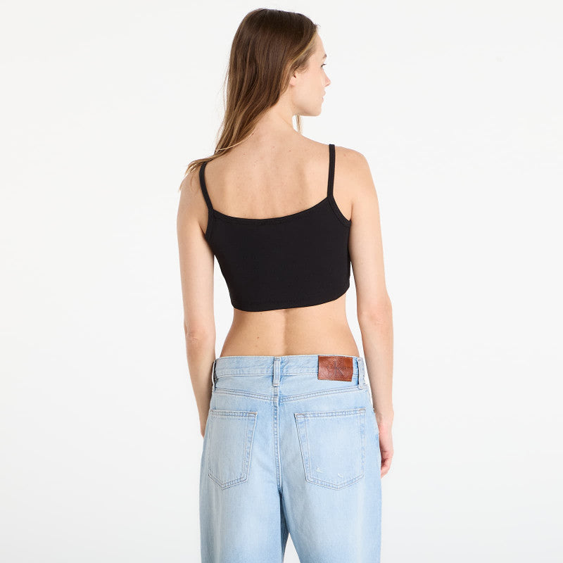 Calvin Klein Jeans Sl Woven Label 2X2 B Black