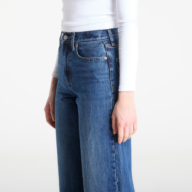 Jeansy Calvin Klein Jeans The Wide Leg Jeans Blue