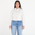 Calvin Klein 90S Trucker Jacket Chalk White