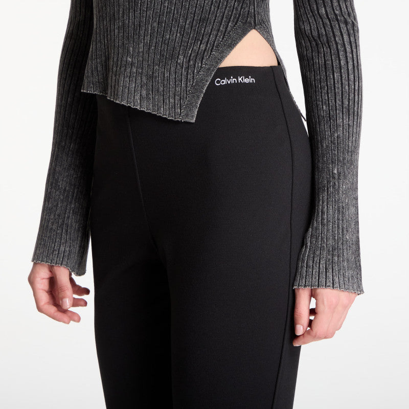 Calvin Klein Jeans Ponte Tailored Flare Pant Black