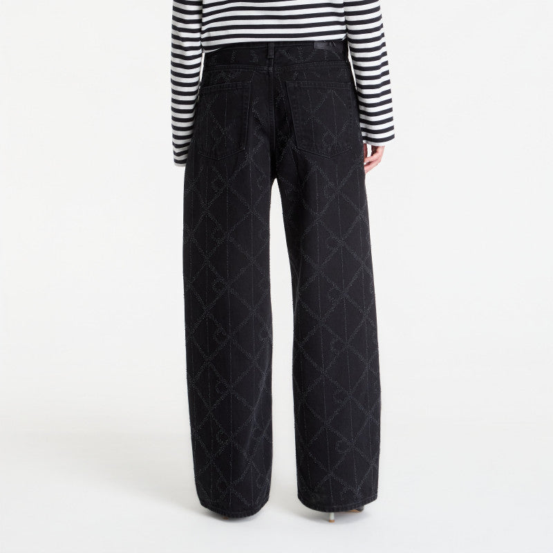 Jeansy Calvin Klein Low Rise Baggy Blue